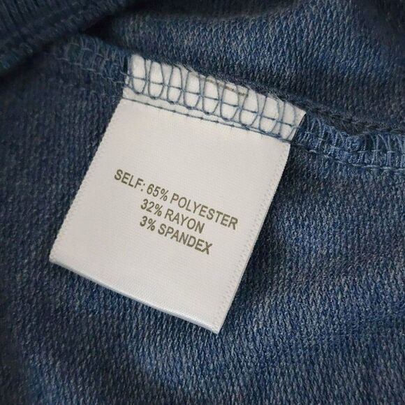 NWT - Jane and Delancey Shorts - M - Blue 4th of July with Silver Stars - Picture 6 of 6